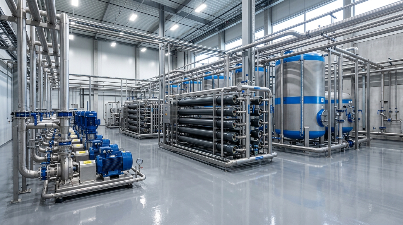LiquidTeQ Modern Industrial Water Treatment Facility