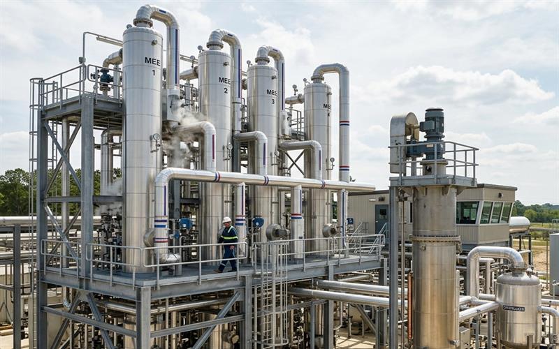 Zero Liquid Discharge (ZLD) Multi-Effect Evaporator
